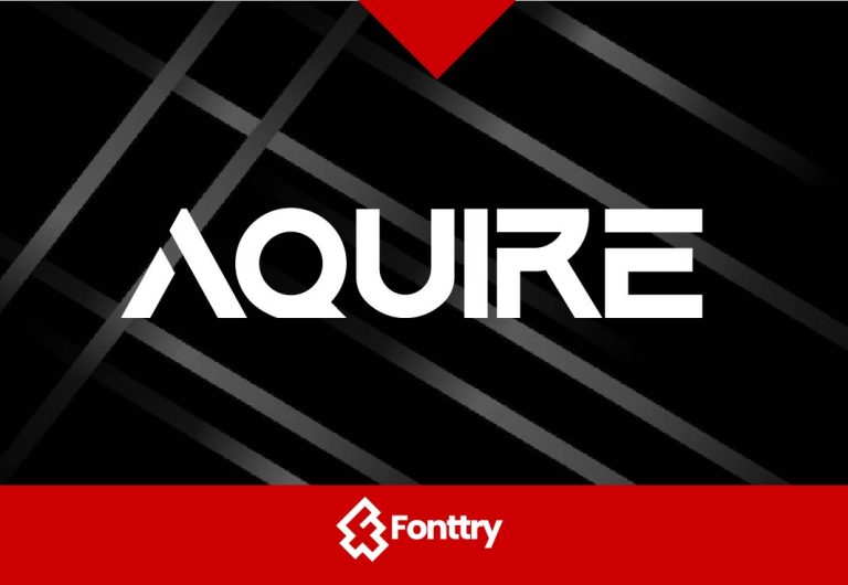 Aquire Font