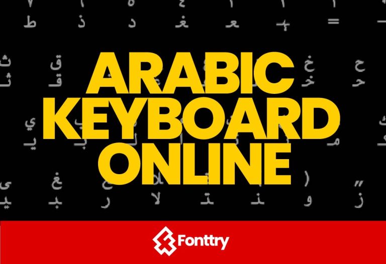 Arabic Keyboard Online