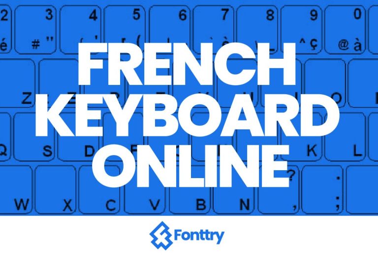 French Keyboard Online