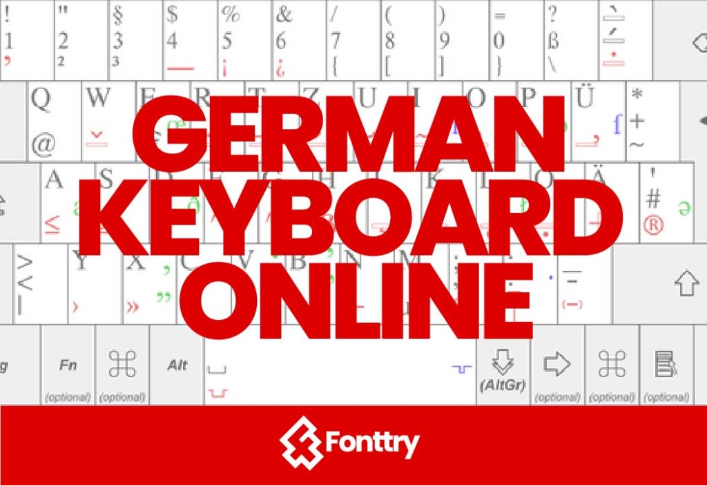 German Keyboard Online